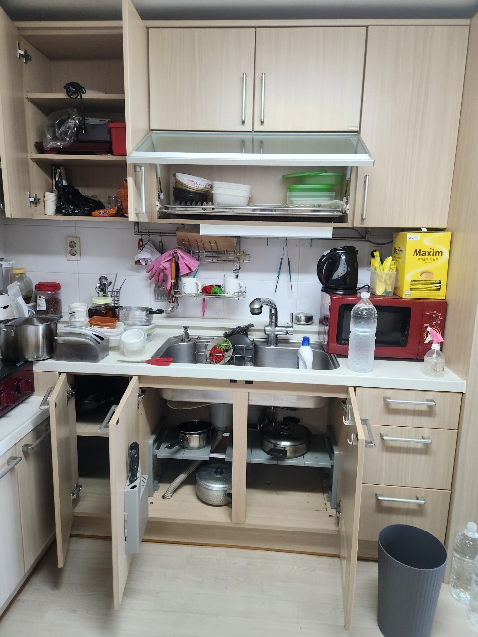 합천 유품정리 전 사진